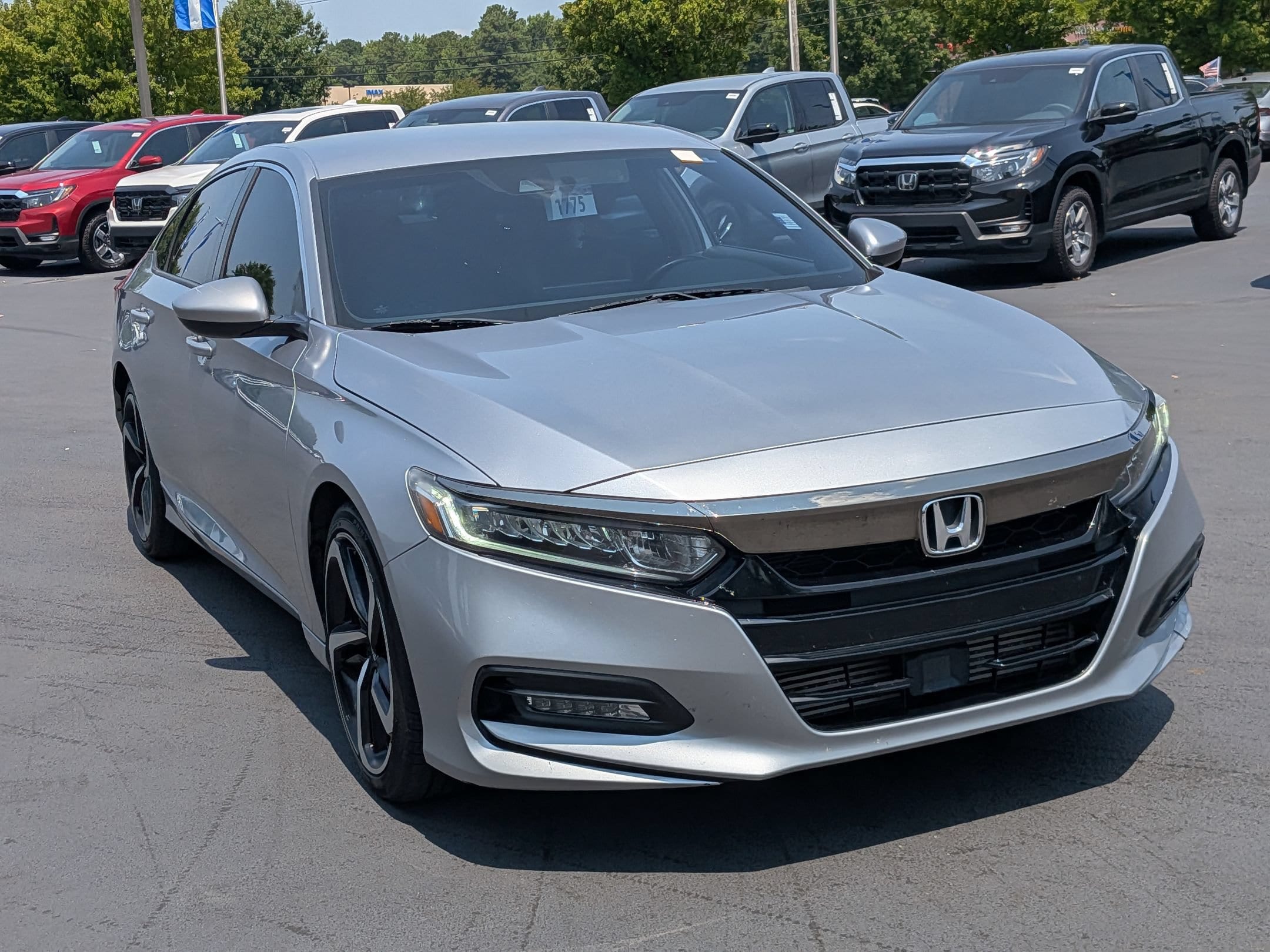 Used 2018 Honda Accord Sport with VIN 1HGCV1F38JA246927 for sale in Greenville, NC