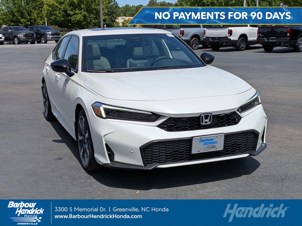 Certified 2025 Honda Civic Hybrid Sport Touring Sedan