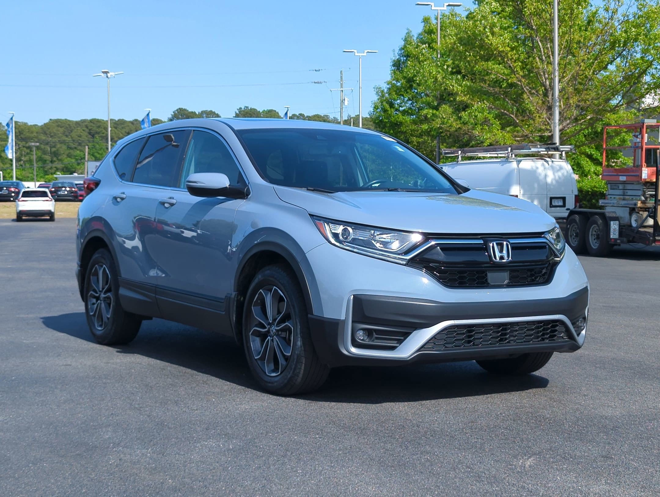 Certified 2021 Honda CR-V EX-L with VIN 5J6RW1H81ML002005 for sale in Greenville, NC