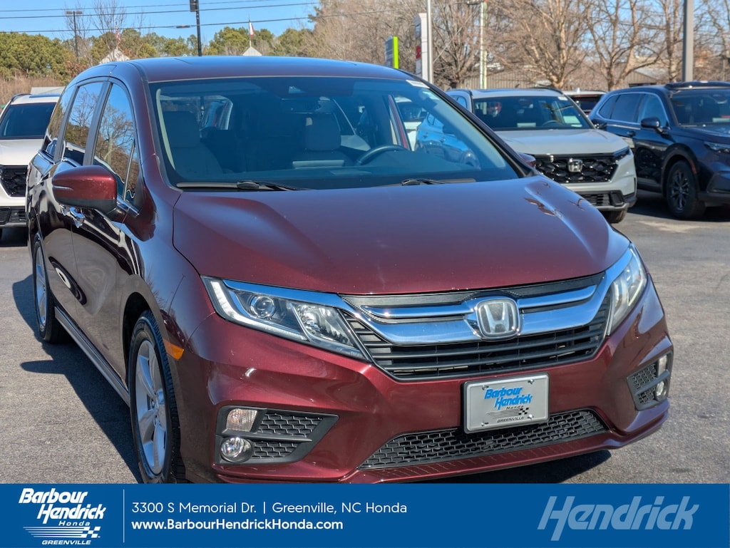 Certified 2020 Honda Odyssey EX-L w/Navi & RES Van
