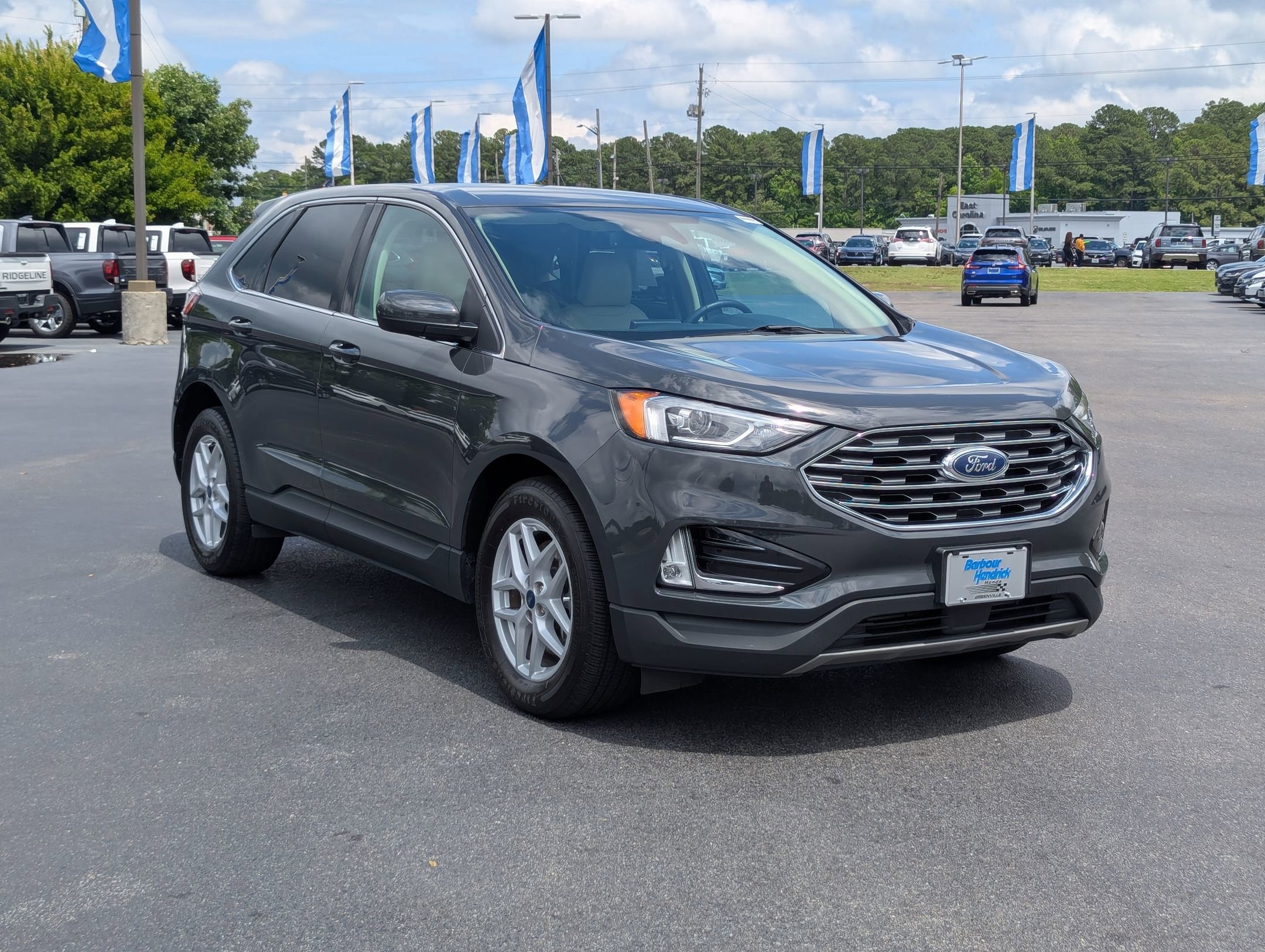 Used 2021 Ford Edge SEL with VIN 2FMPK4J95MBA26798 for sale in Greenville, NC