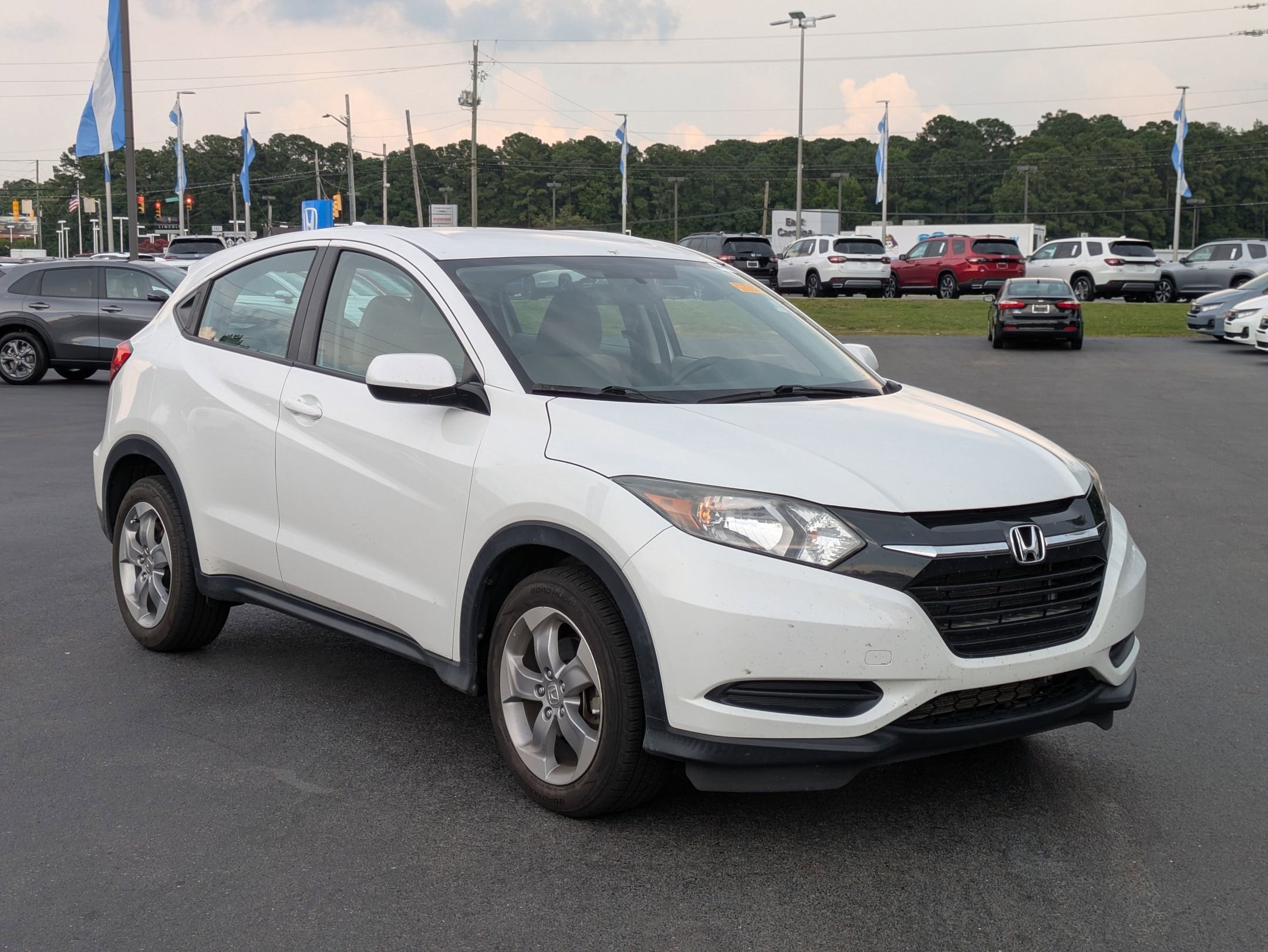 Used 2018 Honda HR-V LX with VIN 3CZRU6H38JM724542 for sale in Greenville, NC
