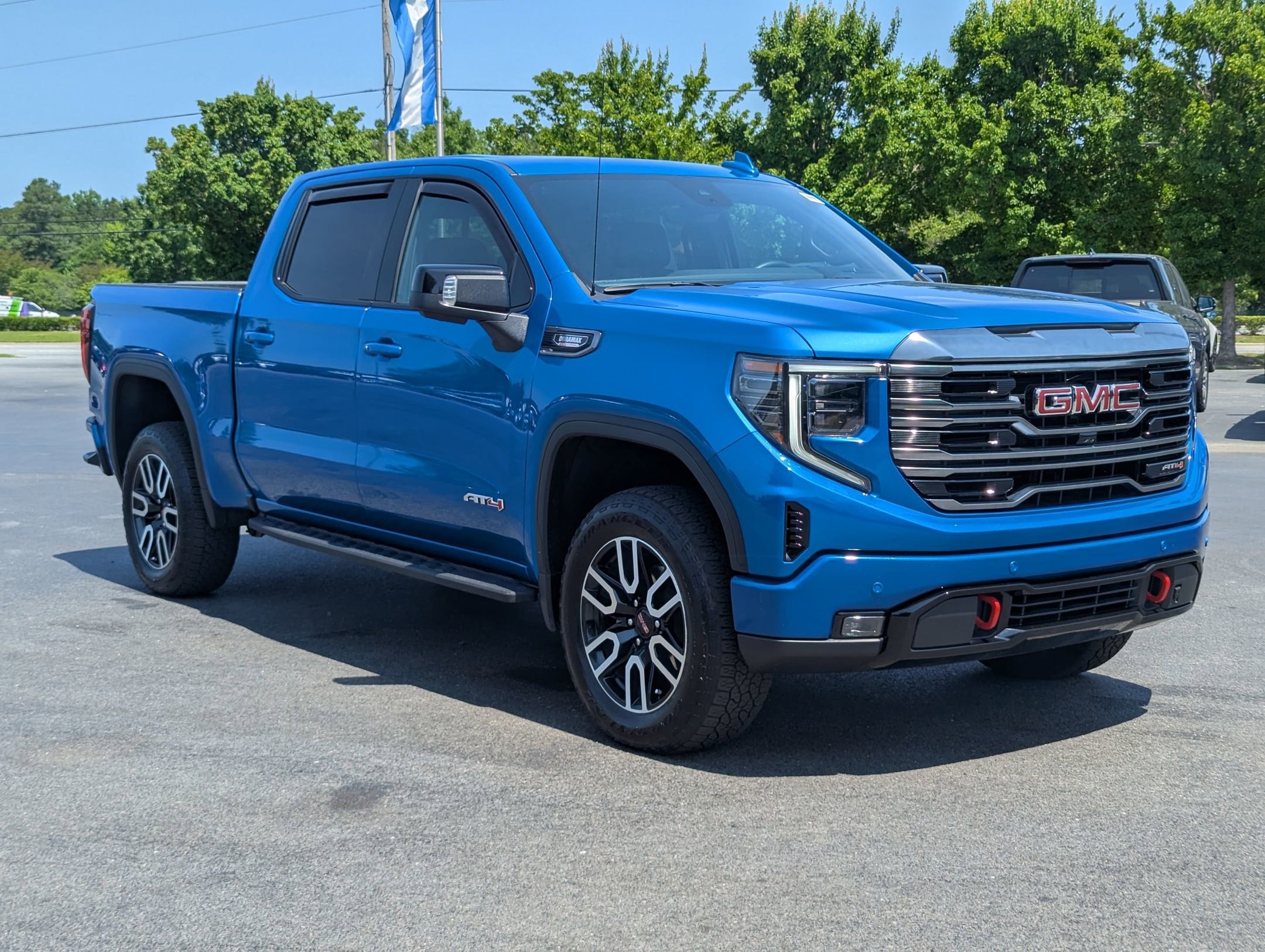 Used 2024 GMC Sierra 1500 AT4 with VIN 1GTUUEE84RZ178696 for sale in Greenville, NC
