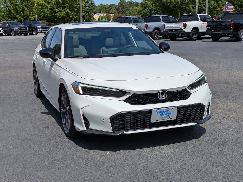 Certified 2025 Honda Civic Hybrid Sport Touring Sedan