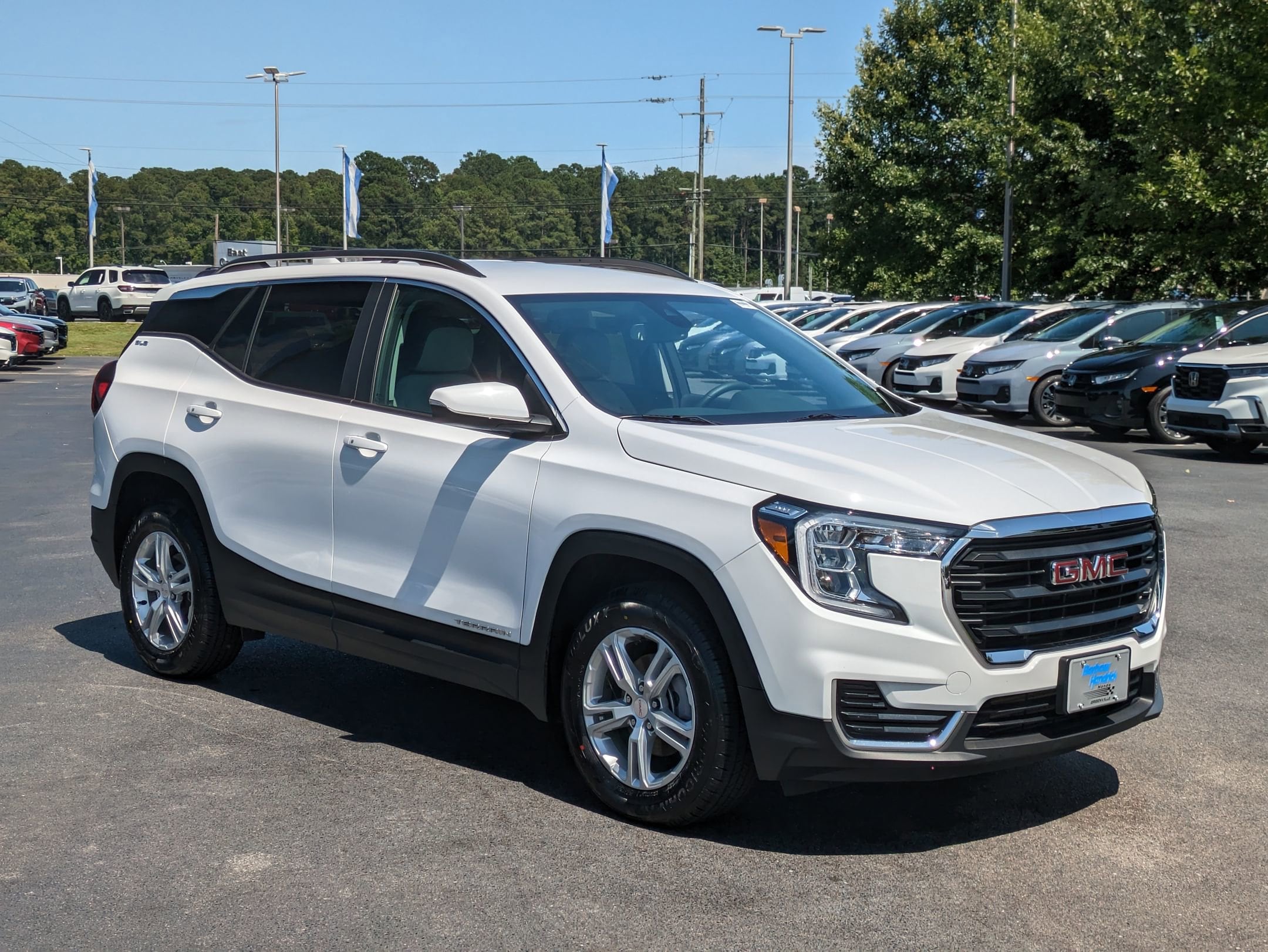 Used 2023 GMC Terrain SLE with VIN 3GKALTEG5PL238155 for sale in Greenville, NC