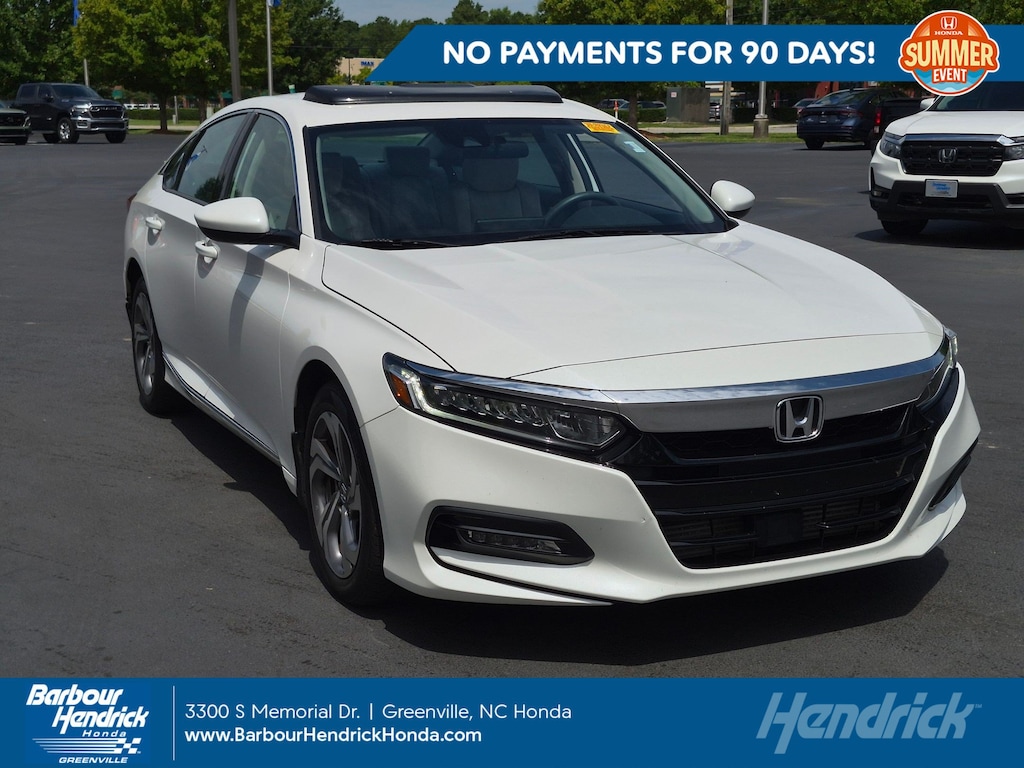 Certified 2020 Honda Accord EX 1.5T Sedan