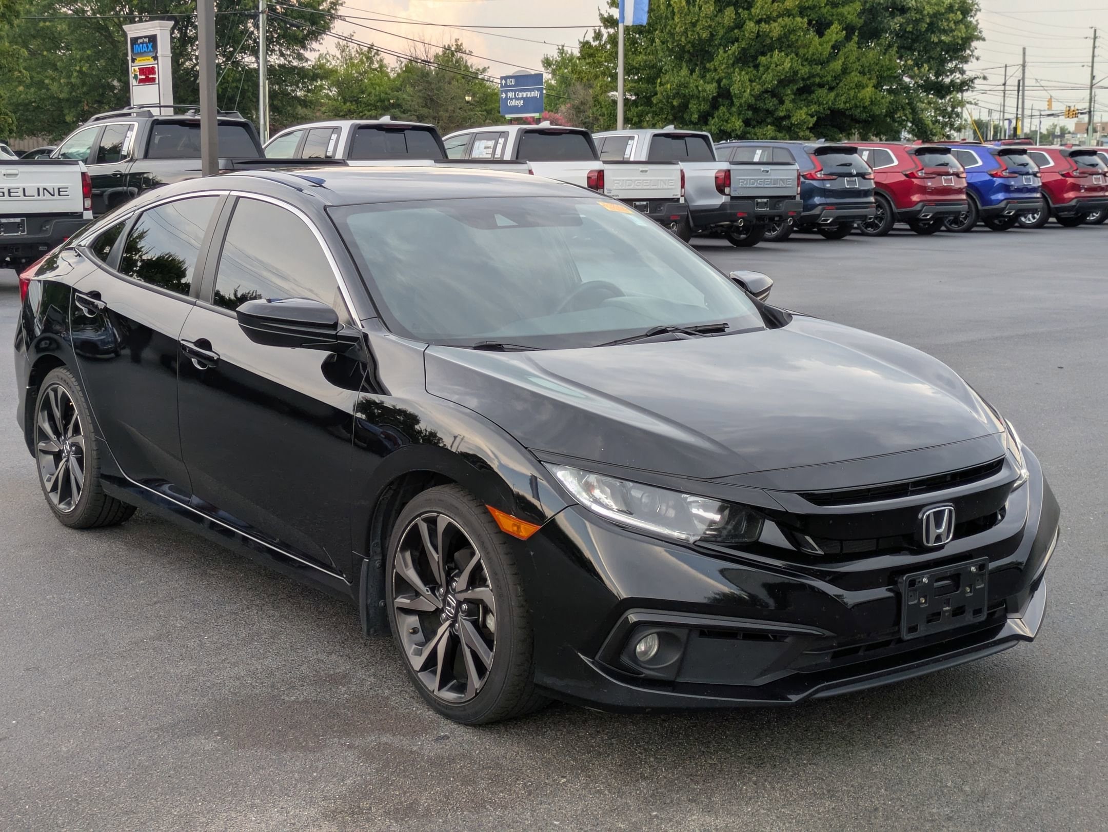 Certified 2021 Honda Civic Sport with VIN 2HGFC2F88MH509878 for sale in Greenville, NC