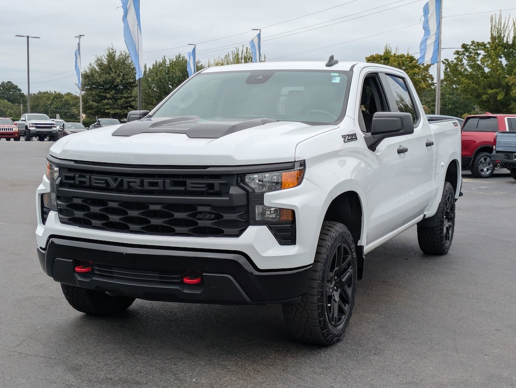 Used 2024 Chevrolet Silverado 1500 Custom Trail Boss Truck Crew Cab