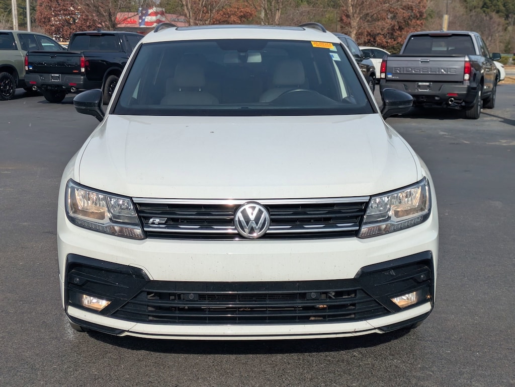 Used 2021 Volkswagen Tiguan 2.0T SE R-Line Black SUV