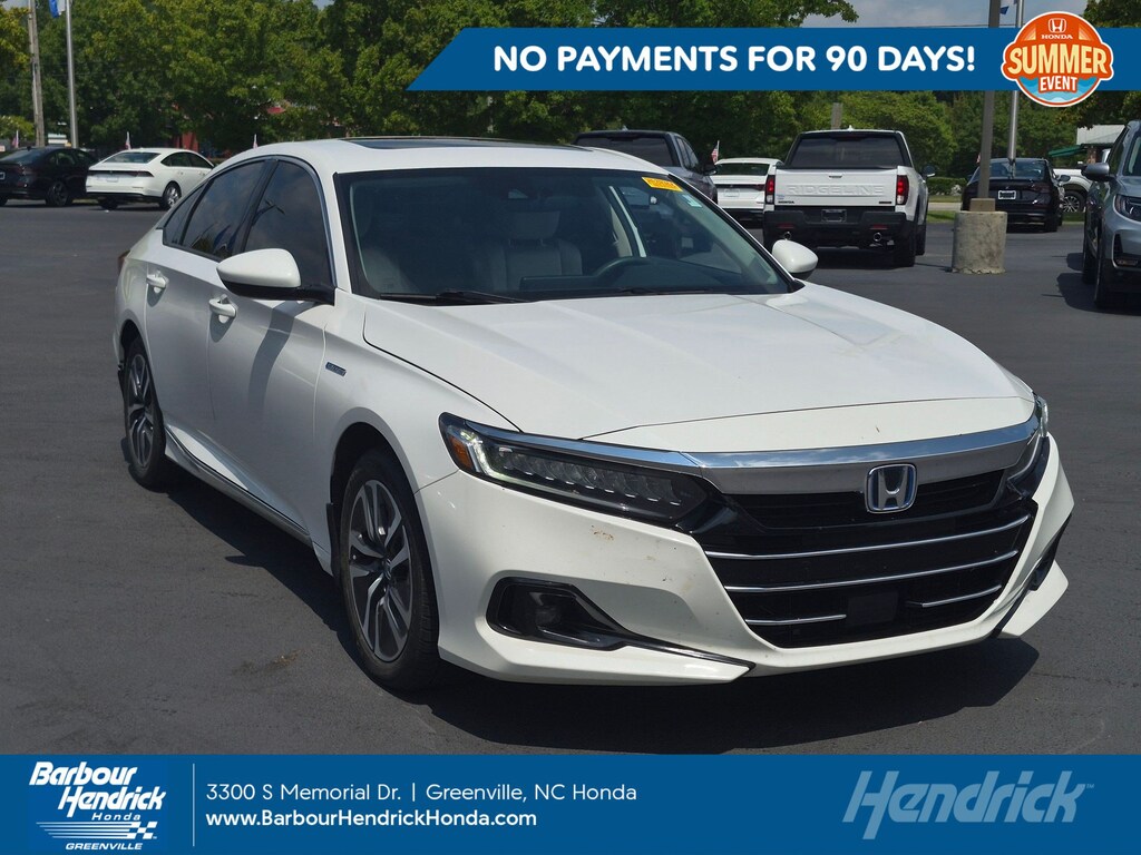 Certified 2021 Honda Accord Hybrid EX Sedan