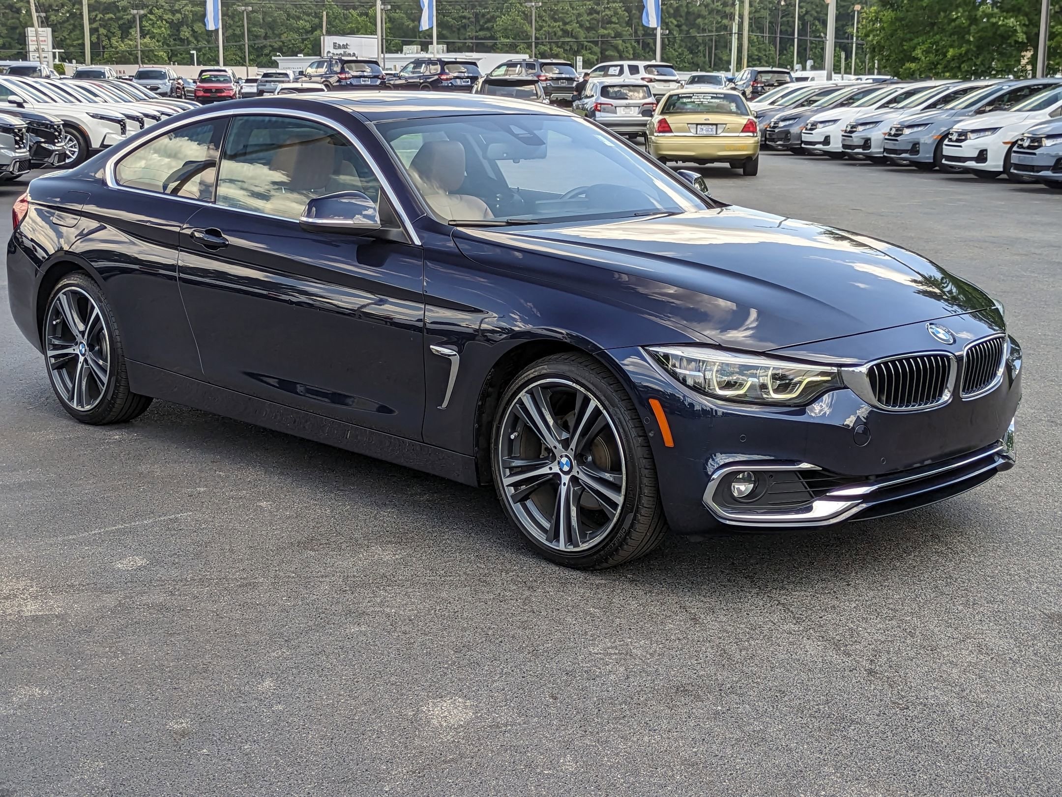 Used 2018 BMW 4 Series 430i with VIN WBA4W5C5XJAA49951 for sale in Greenville, NC