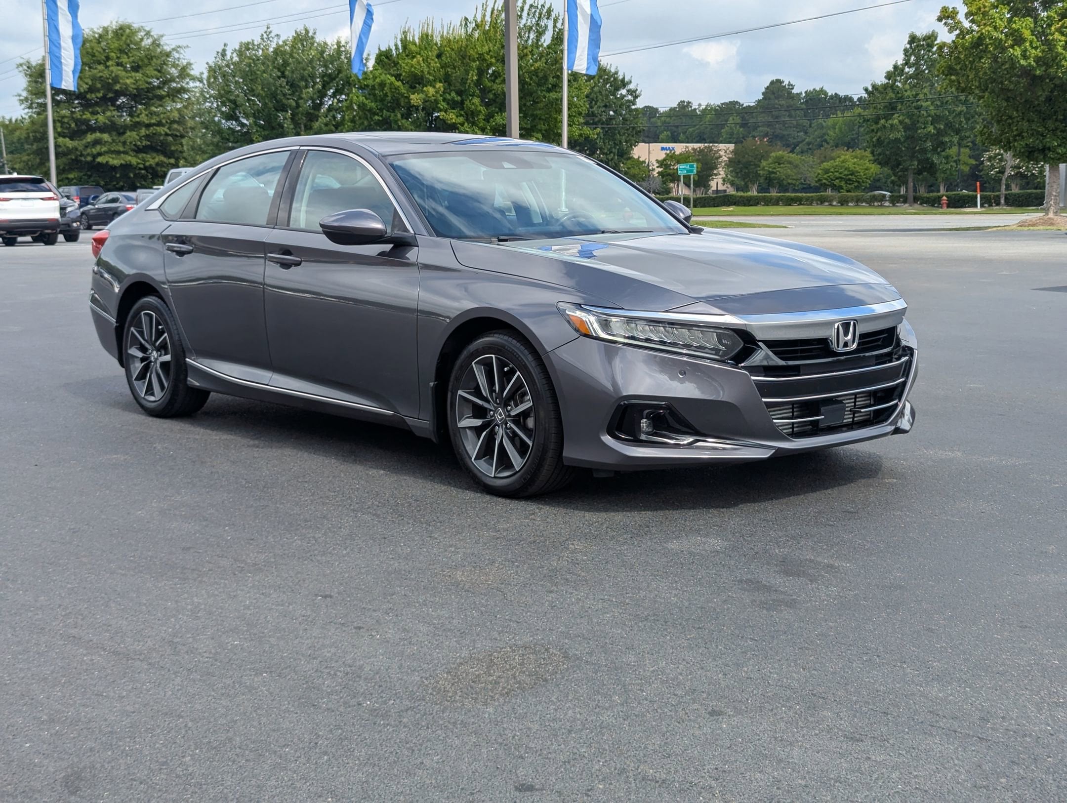 Certified 2022 Honda Accord EX-L with VIN 1HGCV1F56NA040383 for sale in Greenville, NC