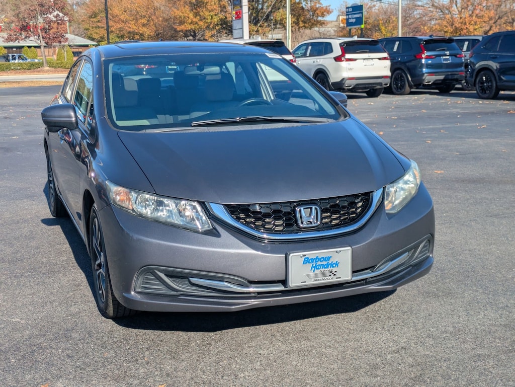 Certified 2015 Honda Civic EX Sedan