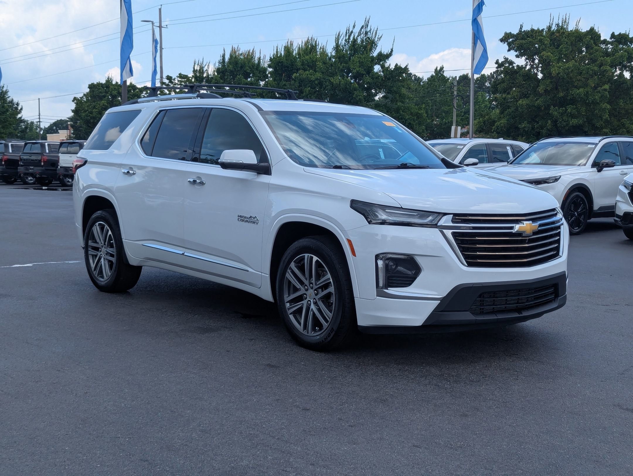 Used 2022 Chevrolet Traverse High Country with VIN 1GNERNKW8NJ180377 for sale in Greenville, NC