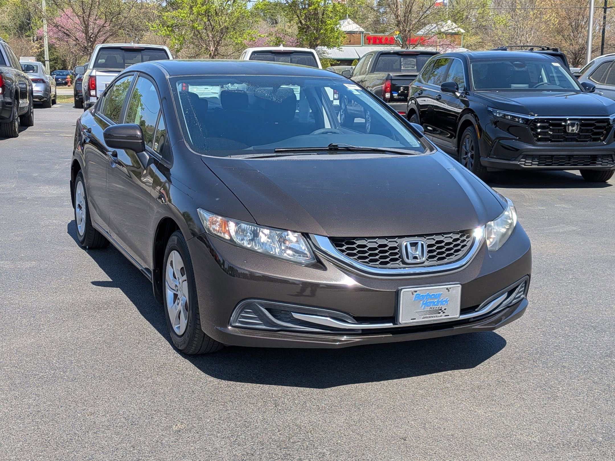 Used 2014 Honda Civic LX with VIN 2HGFB2F53EH519339 for sale in Greenville, NC