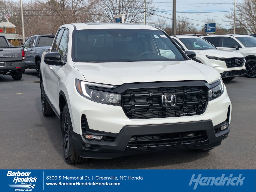 New 2026 Honda Ridgeline Black Edition Truck Crew Cab