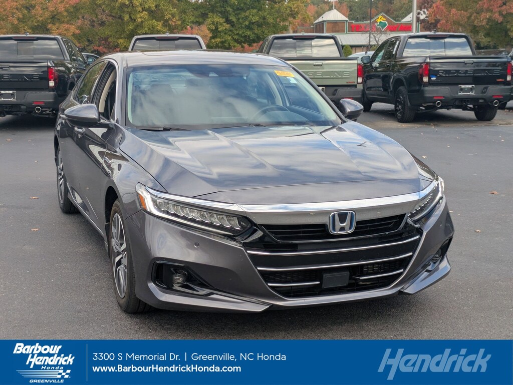 Certified 2021 Honda Accord Hybrid EX-L Sedan