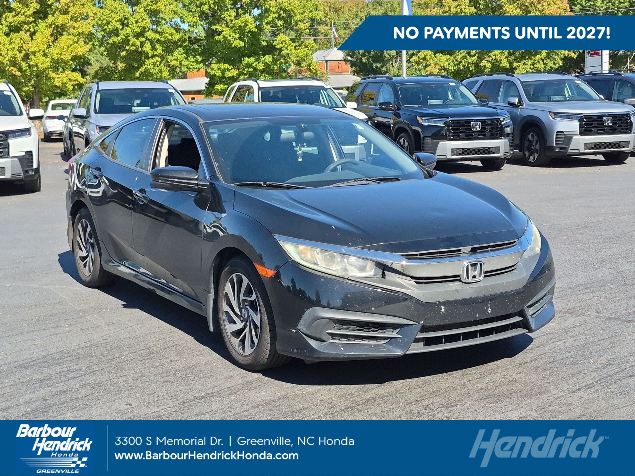 Certified 2017 Honda Civic EX Sedan