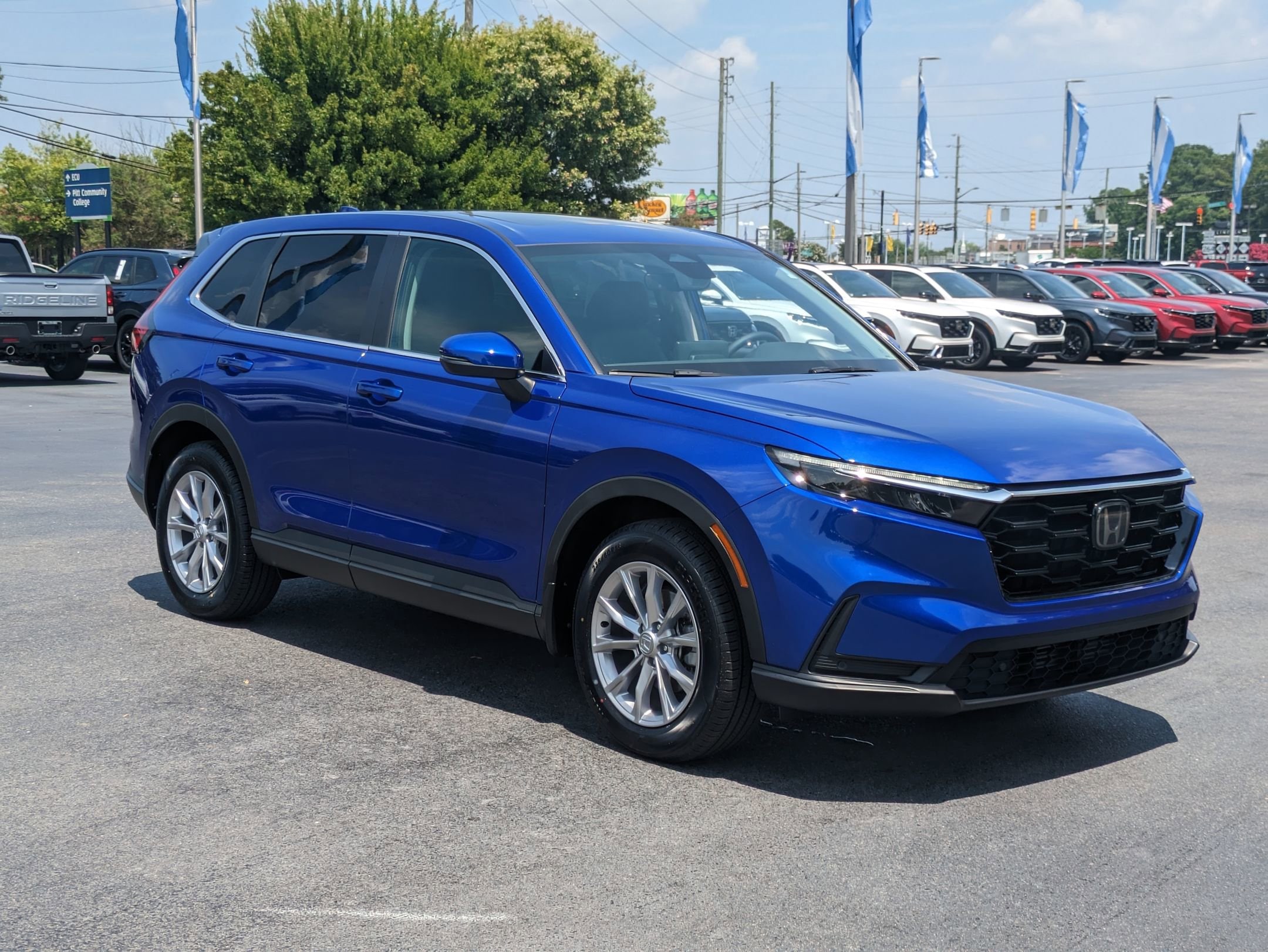 Certified 2023 Honda CR-V EX-L with VIN 2HKRS4H78PH416501 for sale in Greenville, NC
