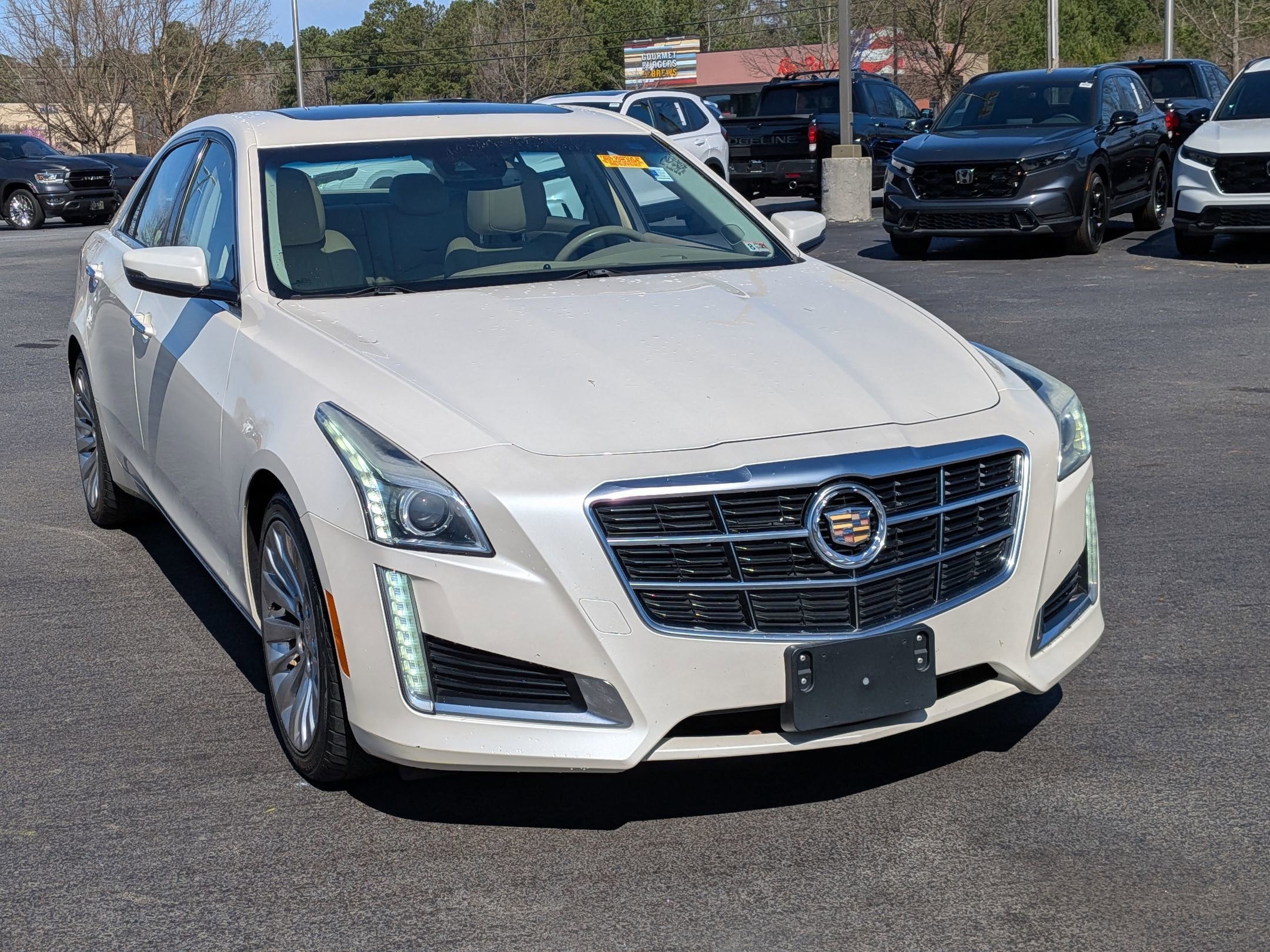 Used 2014 Cadillac CTS Sedan Luxury Collection with VIN 1G6AR5S34E0178762 for sale in Greenville, NC