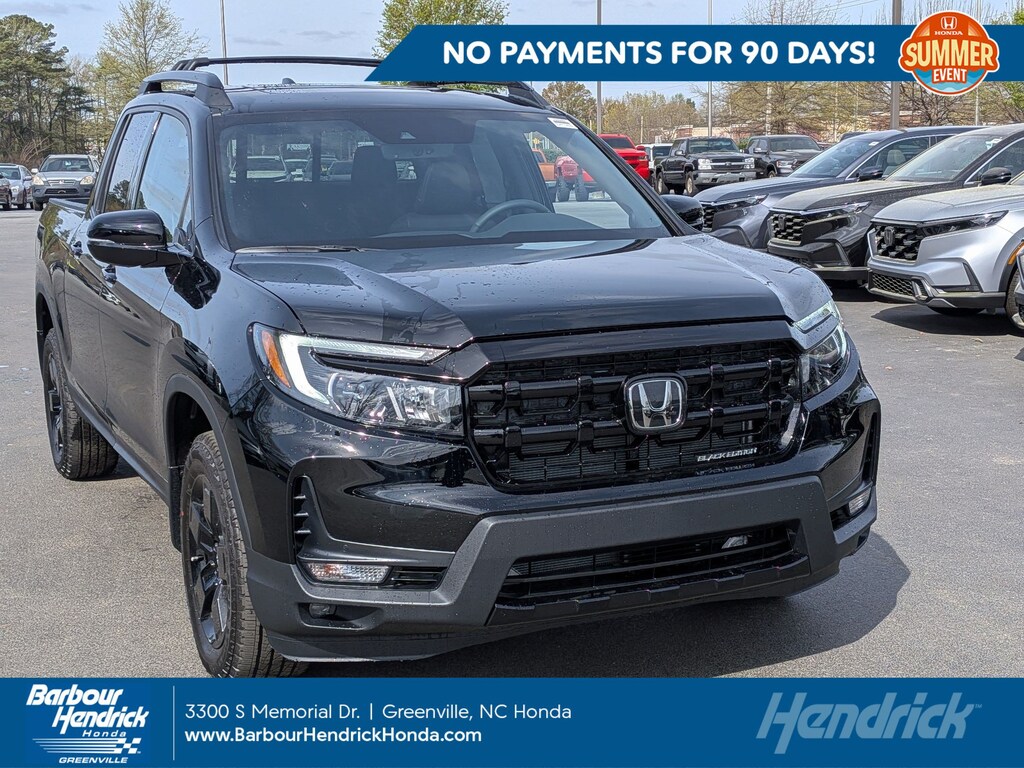 New 2026 Honda Ridgeline Black Edition Truck Crew Cab