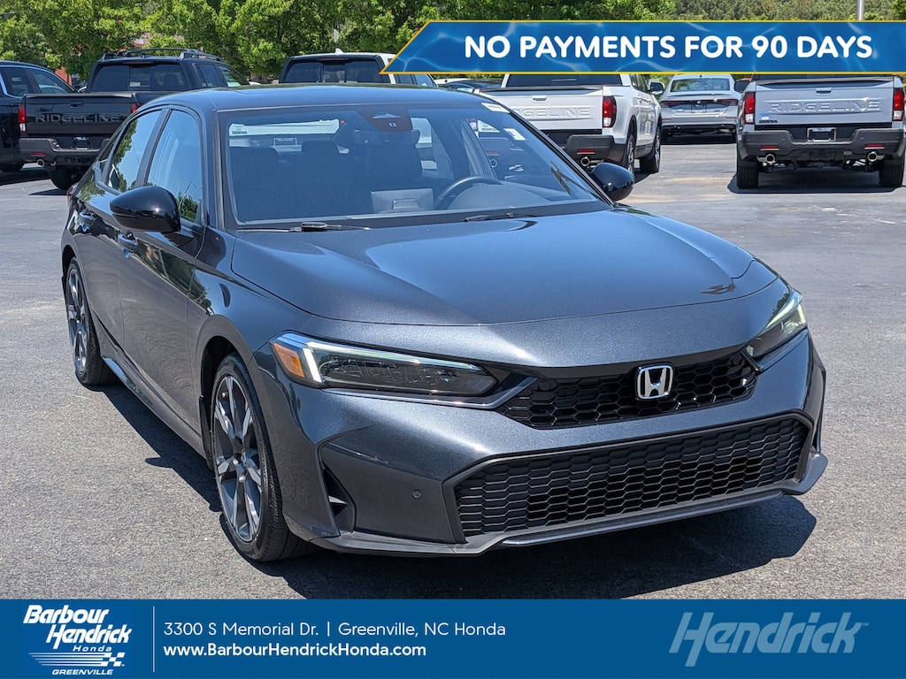 Certified 2025 Honda Civic Hybrid Sport Touring Sedan