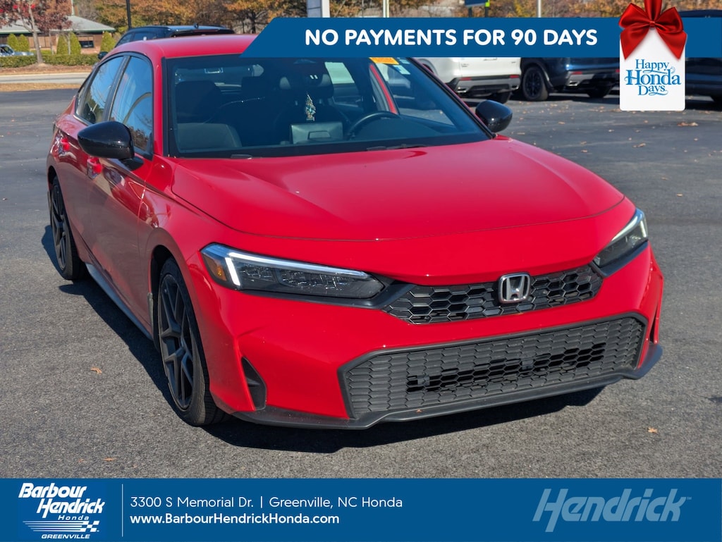 Certified 2025 Honda Civic Sport Hatchback