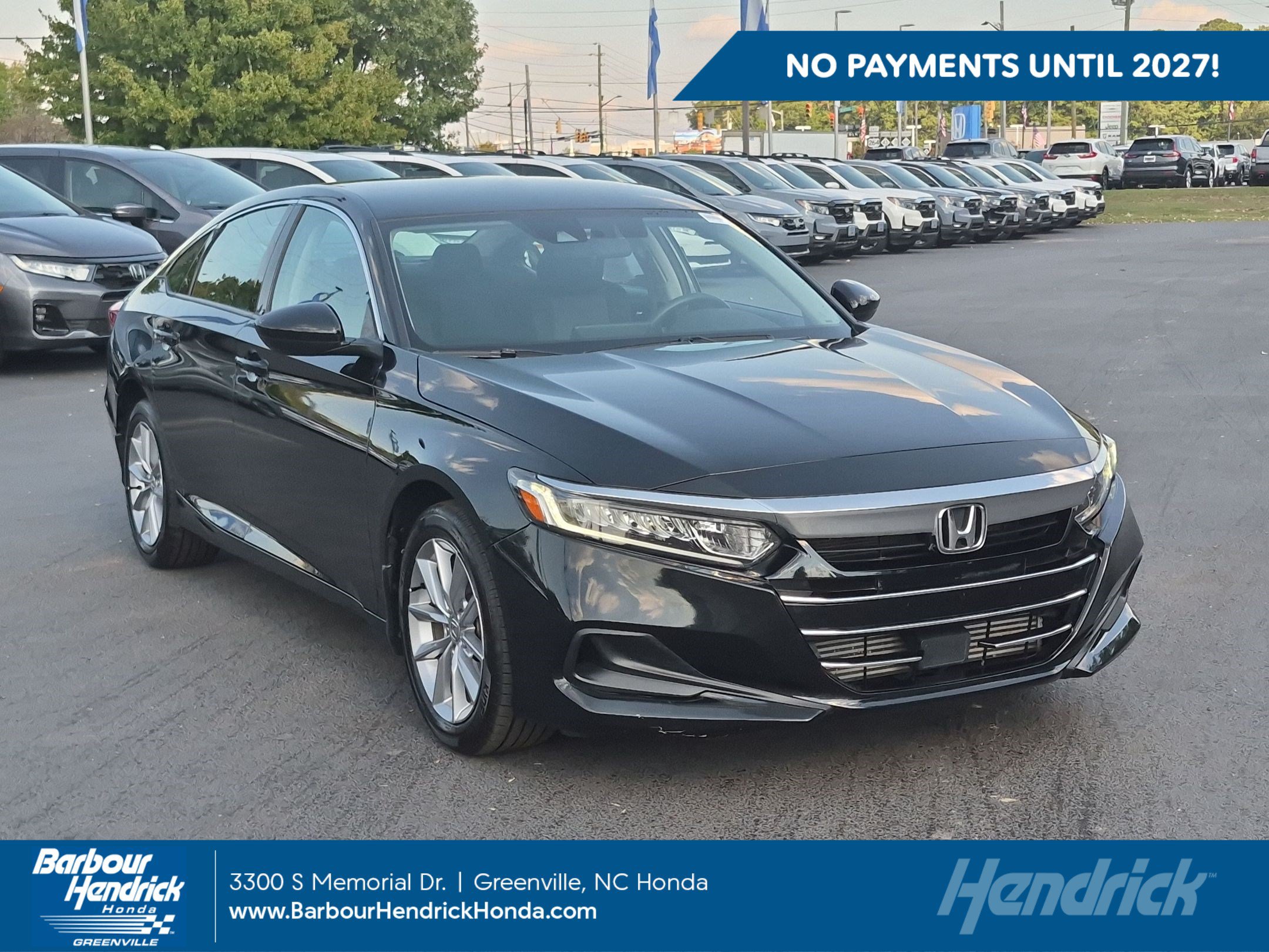 Certified 2021 Honda Accord LX 1.5T Sedan