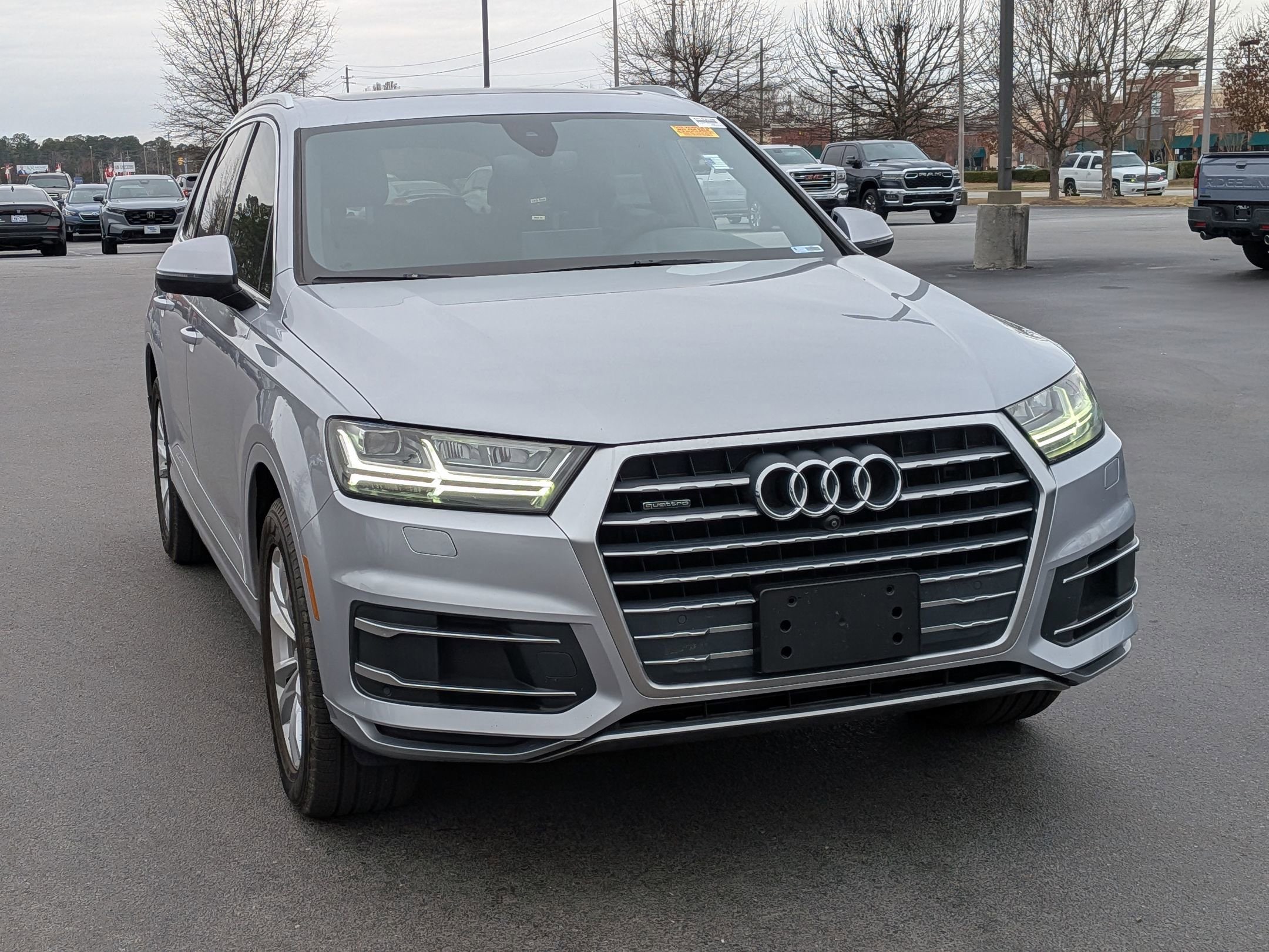 Used 2019 Audi Q7 SE Premium with VIN WA1AHAF78KD049573 for sale in Greenville, NC