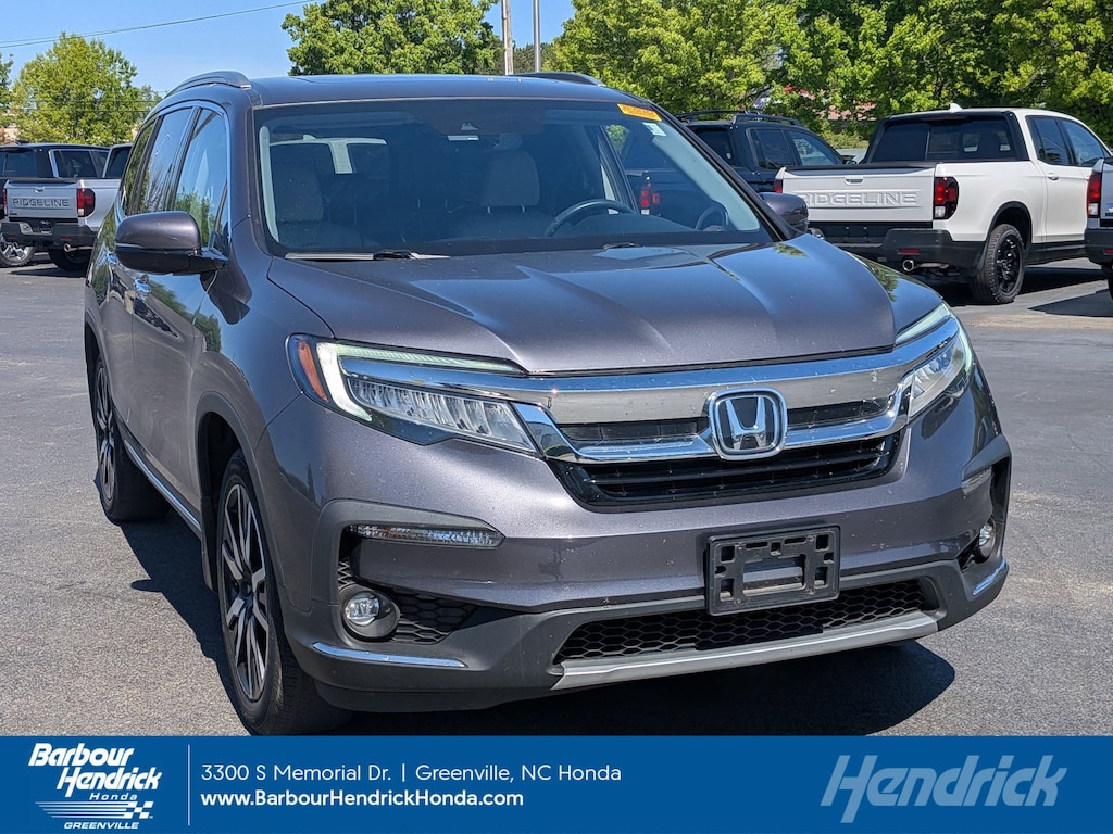 Certified 2021 Honda Pilot Touring 8 Passenger 2WD SUV