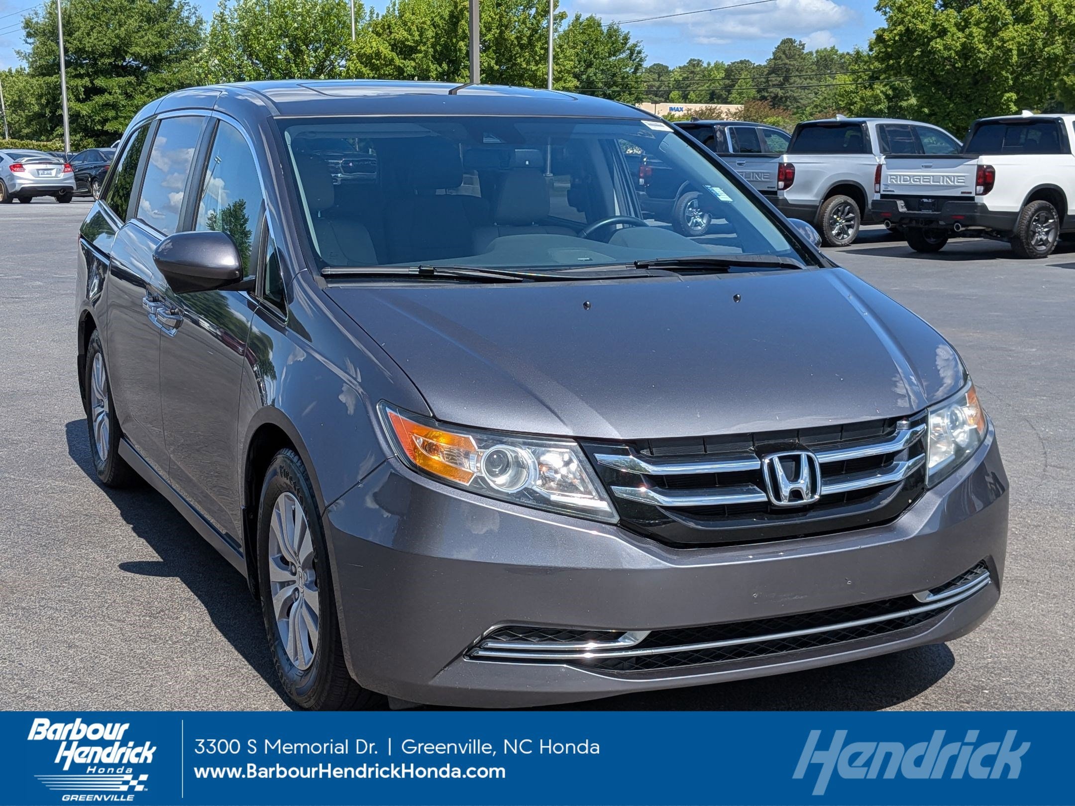 2017 Honda Odyssey EX-L with DVD Rear Entertainment System's photo
