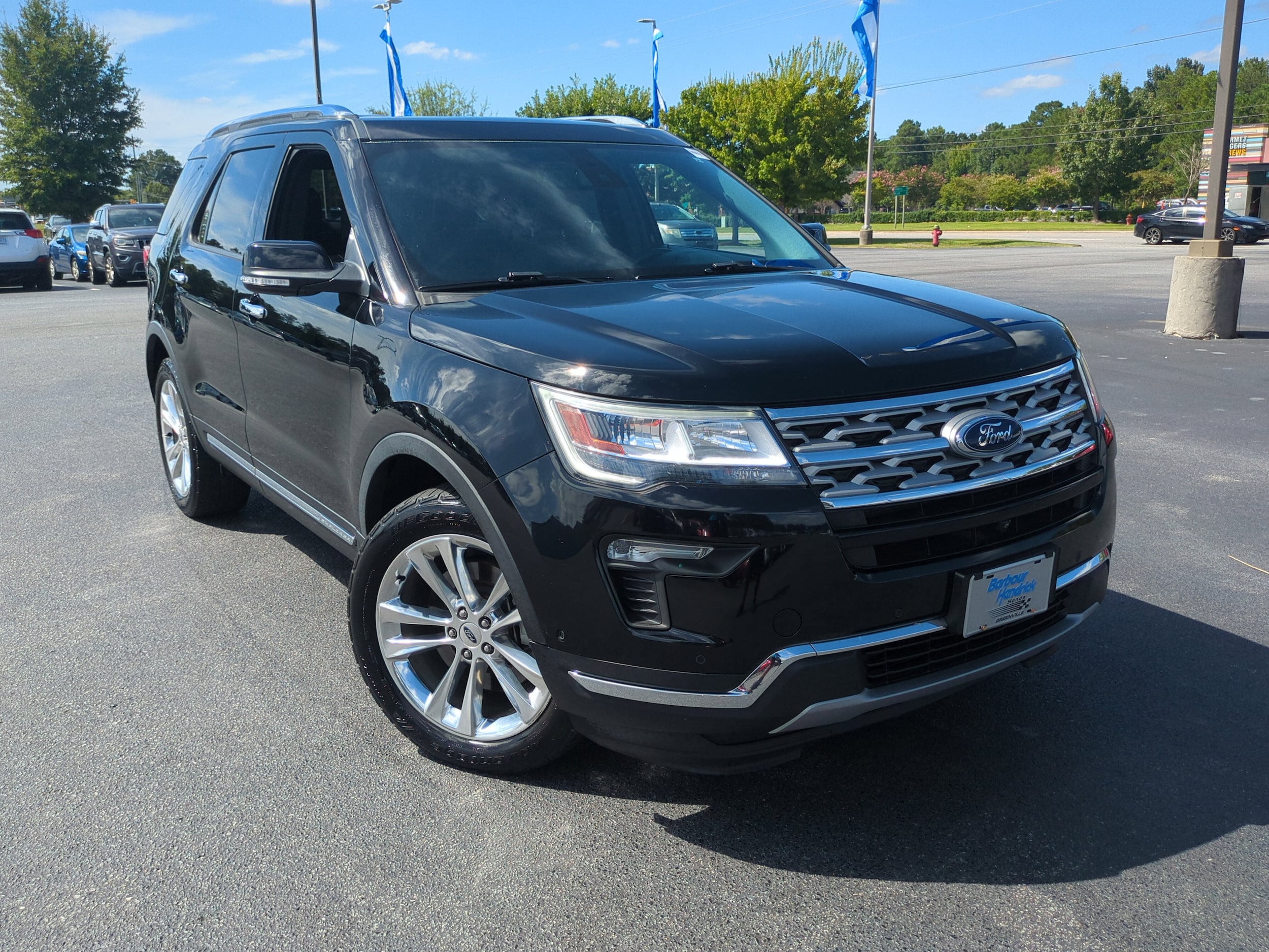 Used 2018 Ford Explorer Limited with VIN 1FM5K8F82JGC03682 for sale in Greenville, NC