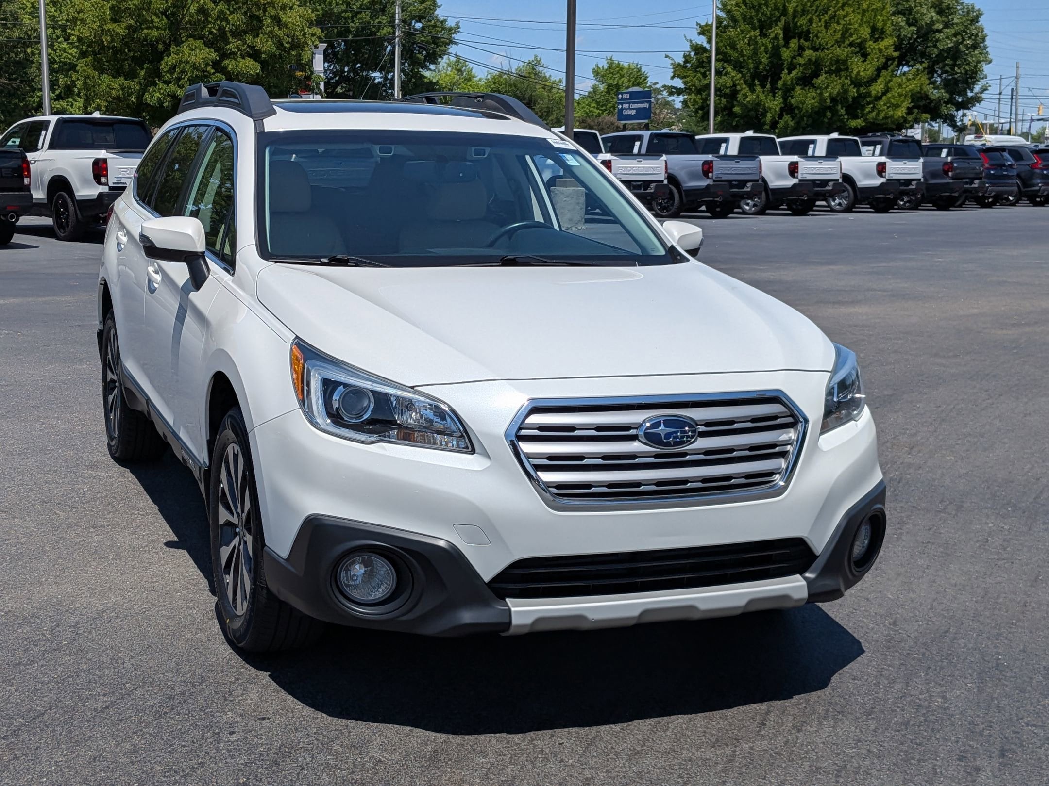 Used 2016 Subaru Outback Limited with VIN 4S4BSBNC1G3322619 for sale in Greenville, NC