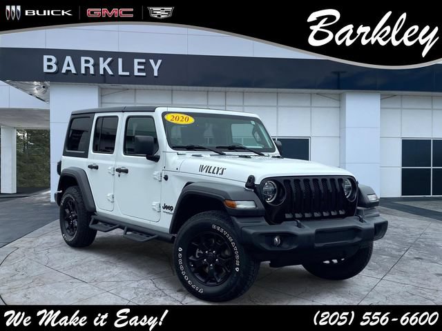 White 2020 Jeep Wrangler SUV / Crossover Four-Wheel Drive