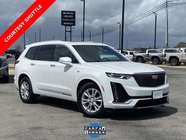 Crystal White Tricoat 2024 Cadillac XT6 Luxury FWD SUV / Crossover Front-Wheel Drive Automatic