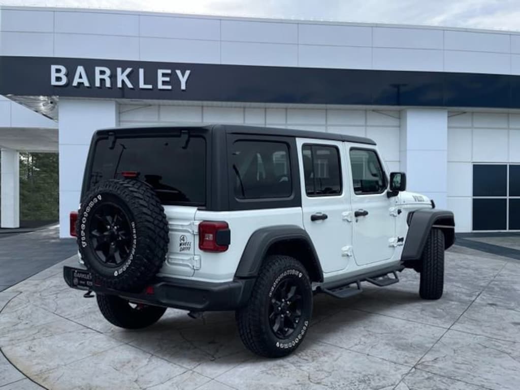 Used 2020 Jeep Wrangler Unlimited Willys 4x4 SUV