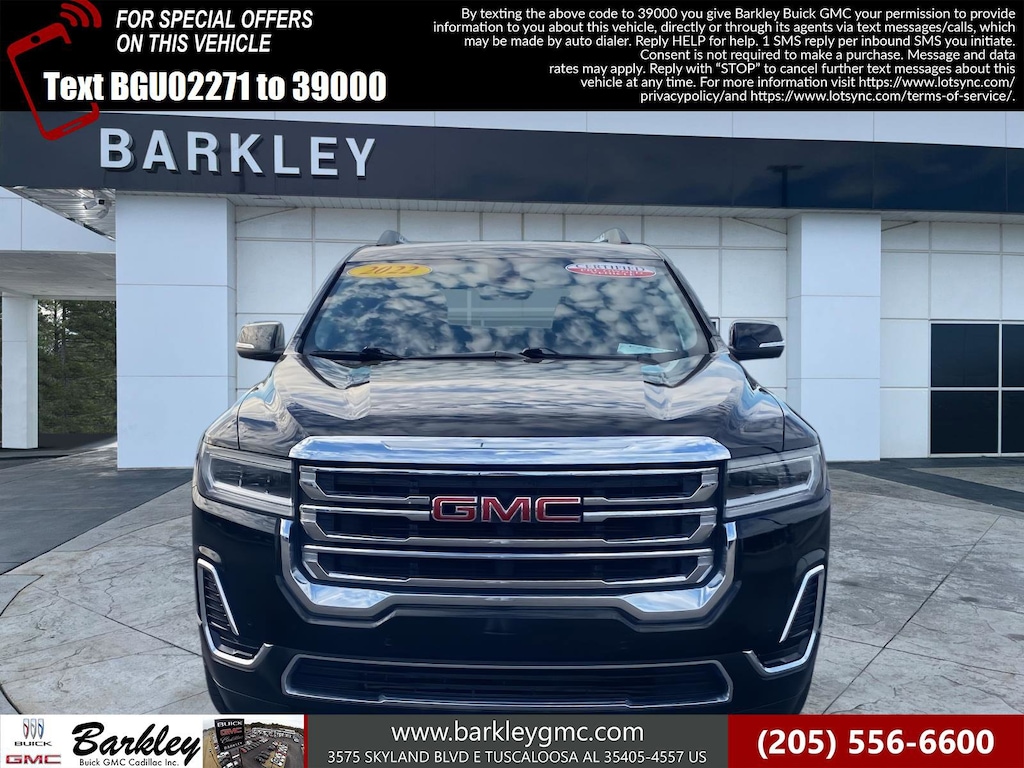 Certified 2022 GMC Acadia SLE SUV