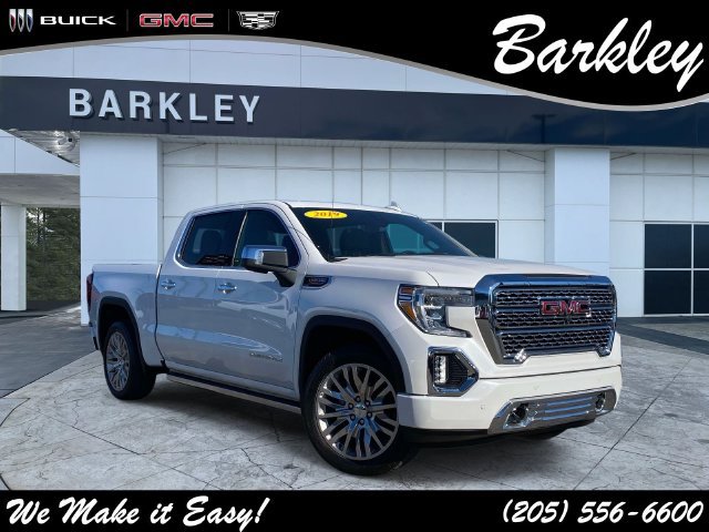 White Frost Tricoat 2019 GMC Sierra 1500 Pickup Truck Four-Wheel Drive Automatic