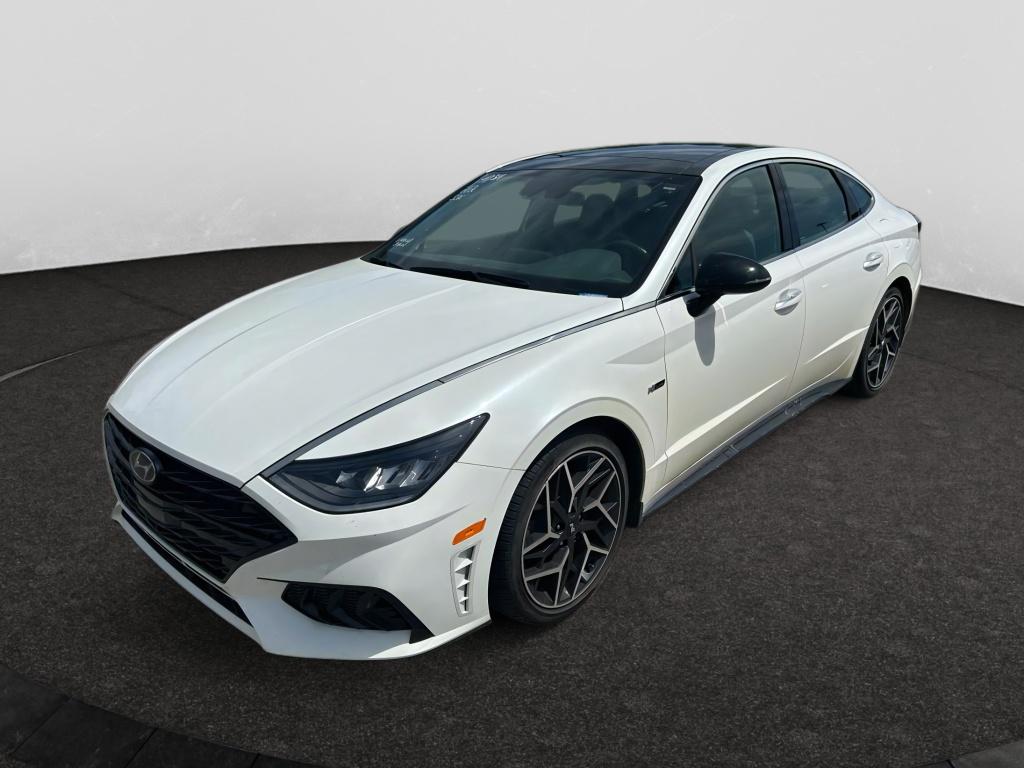 Used 2022 Hyundai Sonata N Line with VIN KMHL14JC3NA217839 for sale in Saltillo, MS