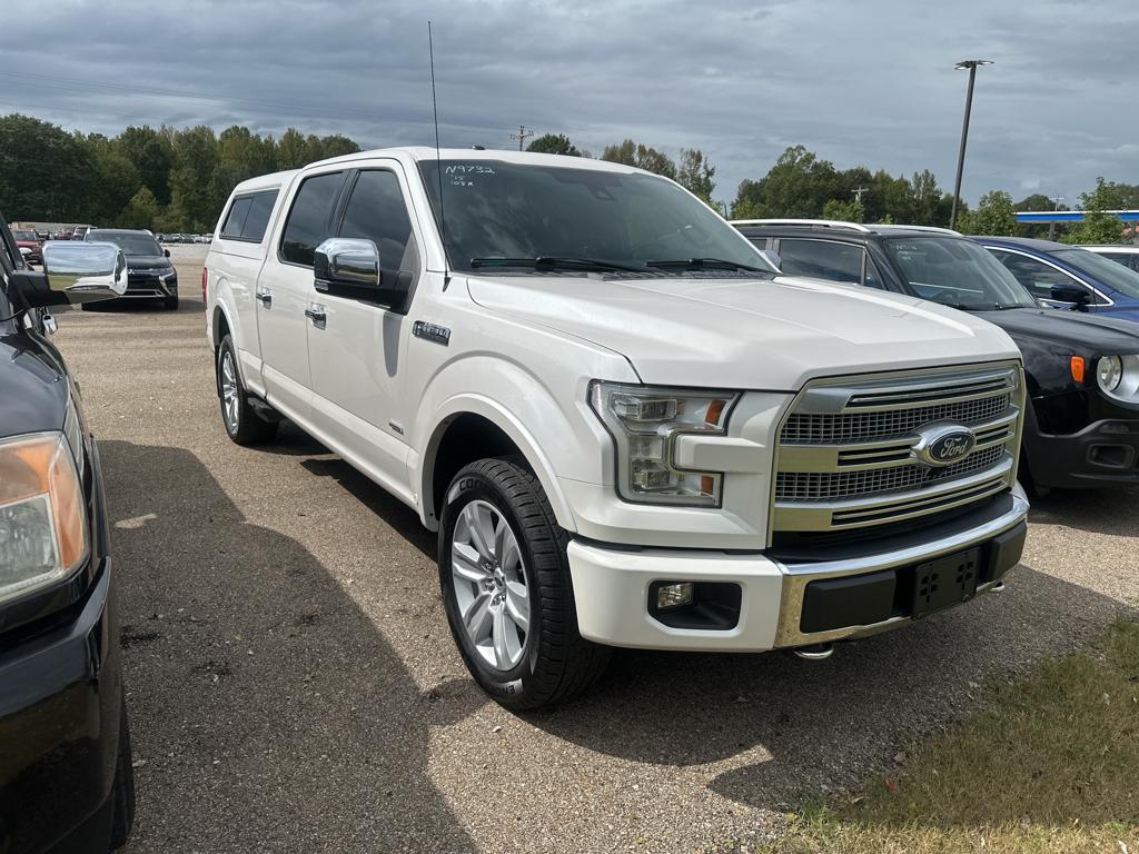 Used 2015 Ford F-150 Platinum with VIN 1FTFW1EG0FFA56790 for sale in Saltillo, MS