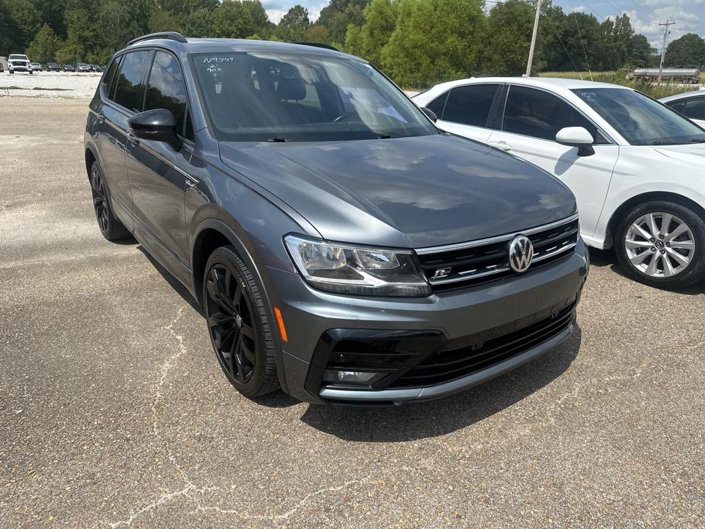 Used 2021 Volkswagen Tiguan SE R-LINE BLACK with VIN 3VV3B7AX4MM086350 for sale in Saltillo, MS