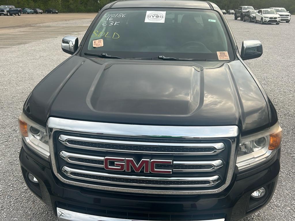 Used 2016 GMC Canyon SLT with VIN 1GTG6DE38G1160221 for sale in Saltillo, MS