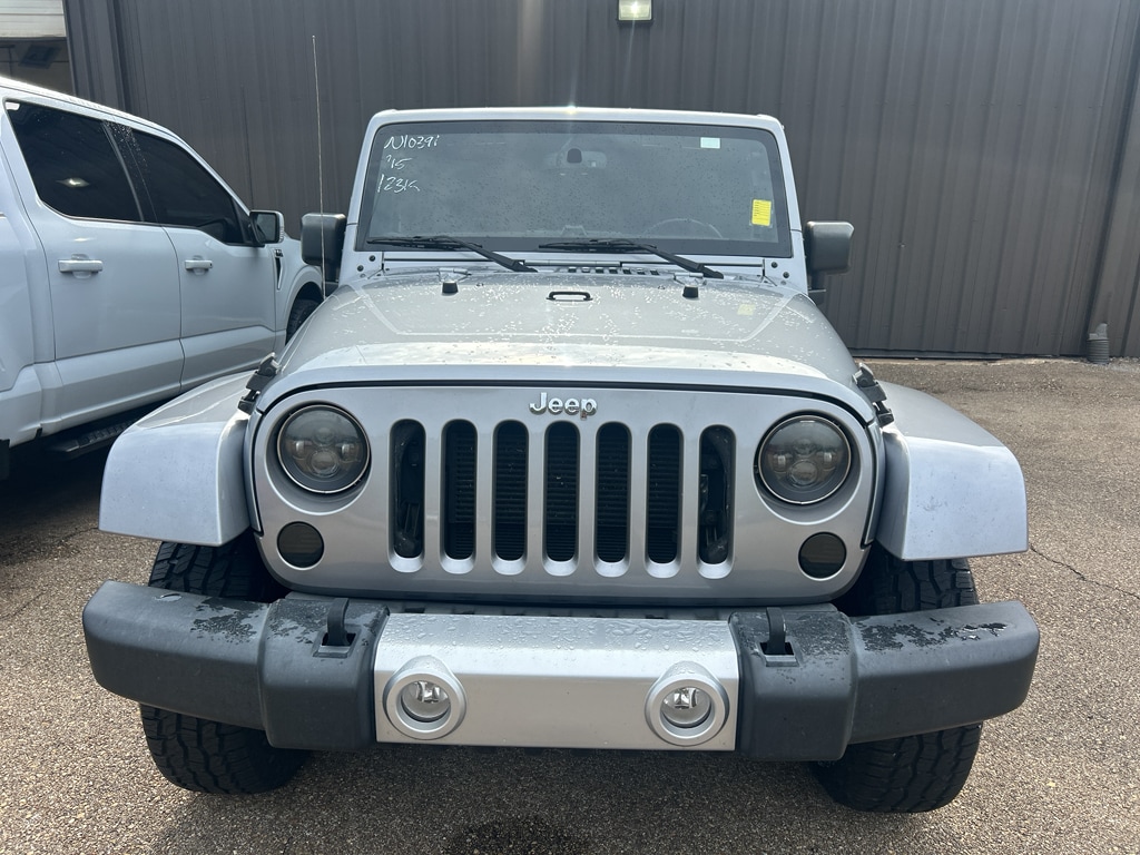 Used 2015 Jeep Wrangler Unlimited Sahara with VIN 1C4BJWEG7FL591076 for sale in Saltillo, MS