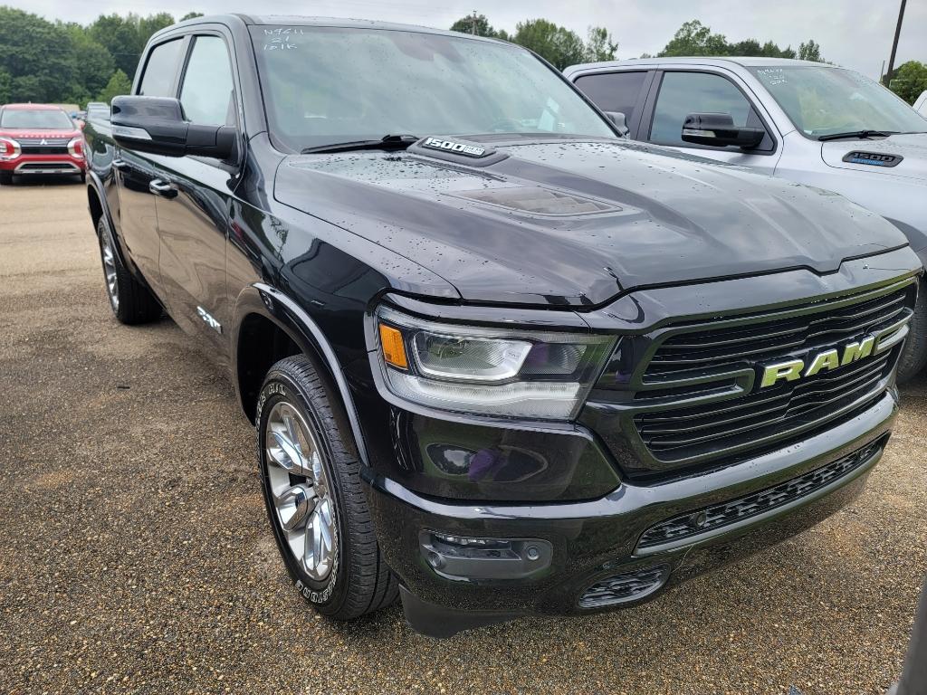 Used 2021 RAM Ram 1500 Pickup Laramie with VIN 1C6SRFJT7MN580809 for sale in Saltillo, MS