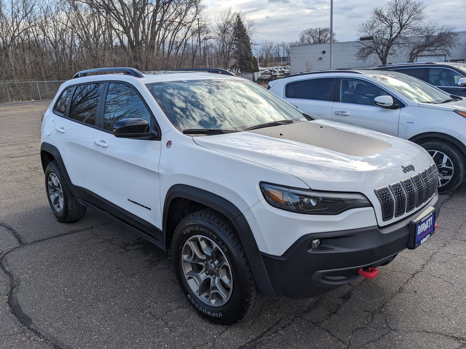 Used 2022 Jeep Cherokee Trailhawk with VIN 1C4PJMBX0ND526464 for sale in White Bear Lake, Minnesota