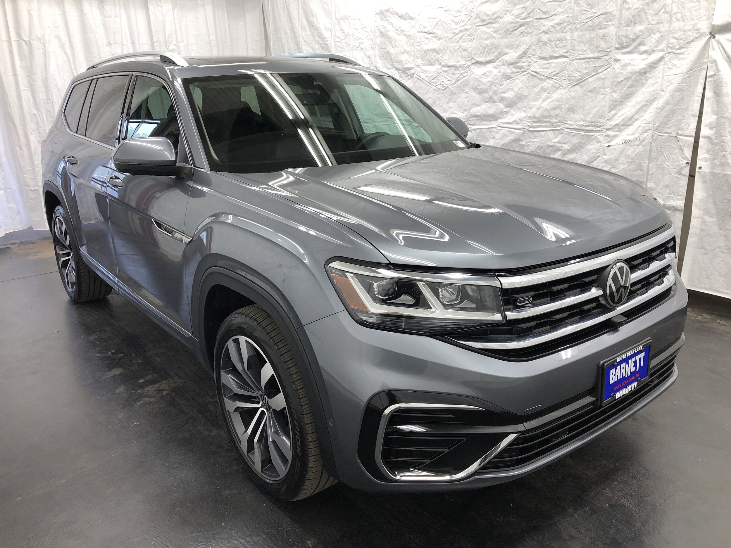 Used 2023 Volkswagen Atlas SEL Premium R-Line with VIN 1V2FR2CA9PC510967 for sale in White Bear Lake, Minnesota