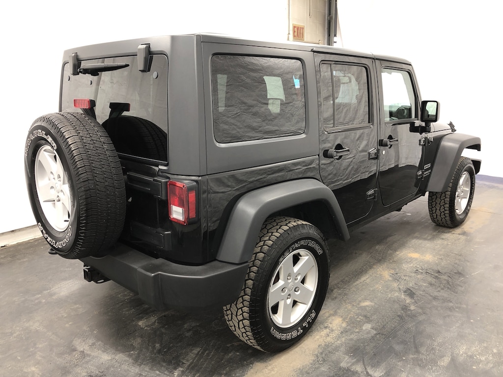 Used 2017 Jeep Wrangler JK Unlimited Sport SUV