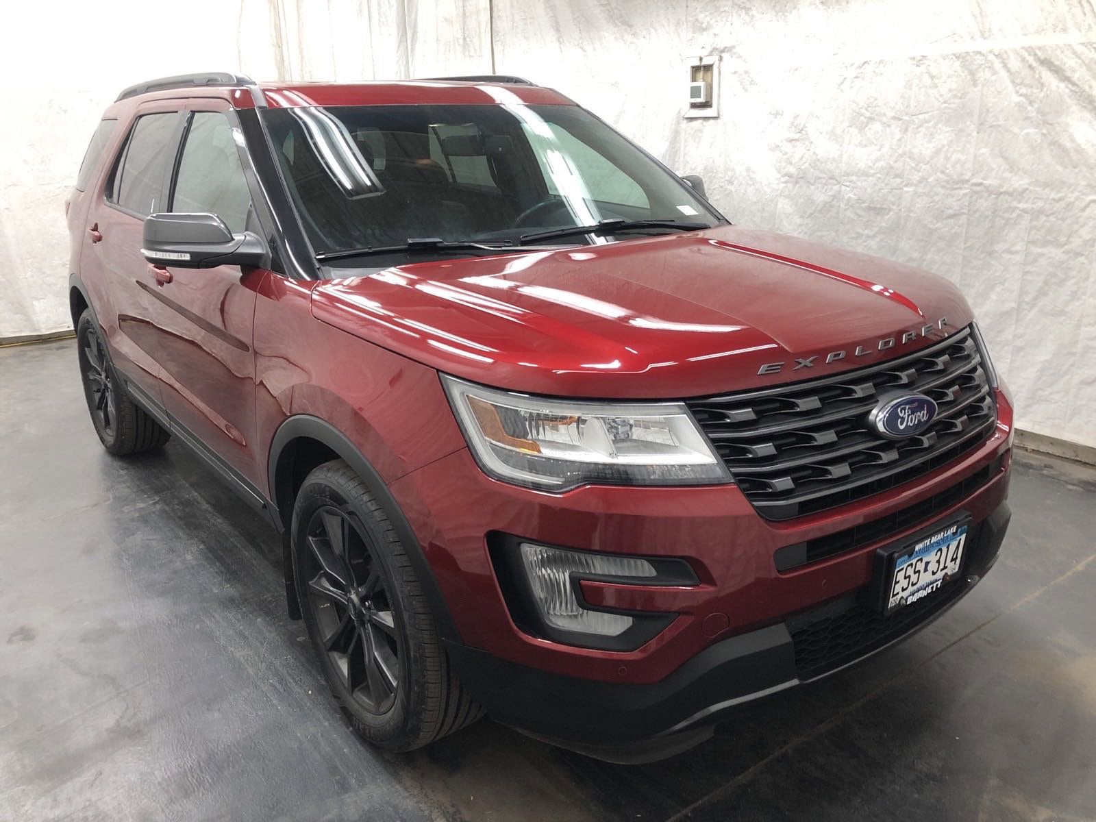 Used 2017 Ford Explorer XLT with VIN 1FM5K8D86HGD55039 for sale in White Bear Lake, MN