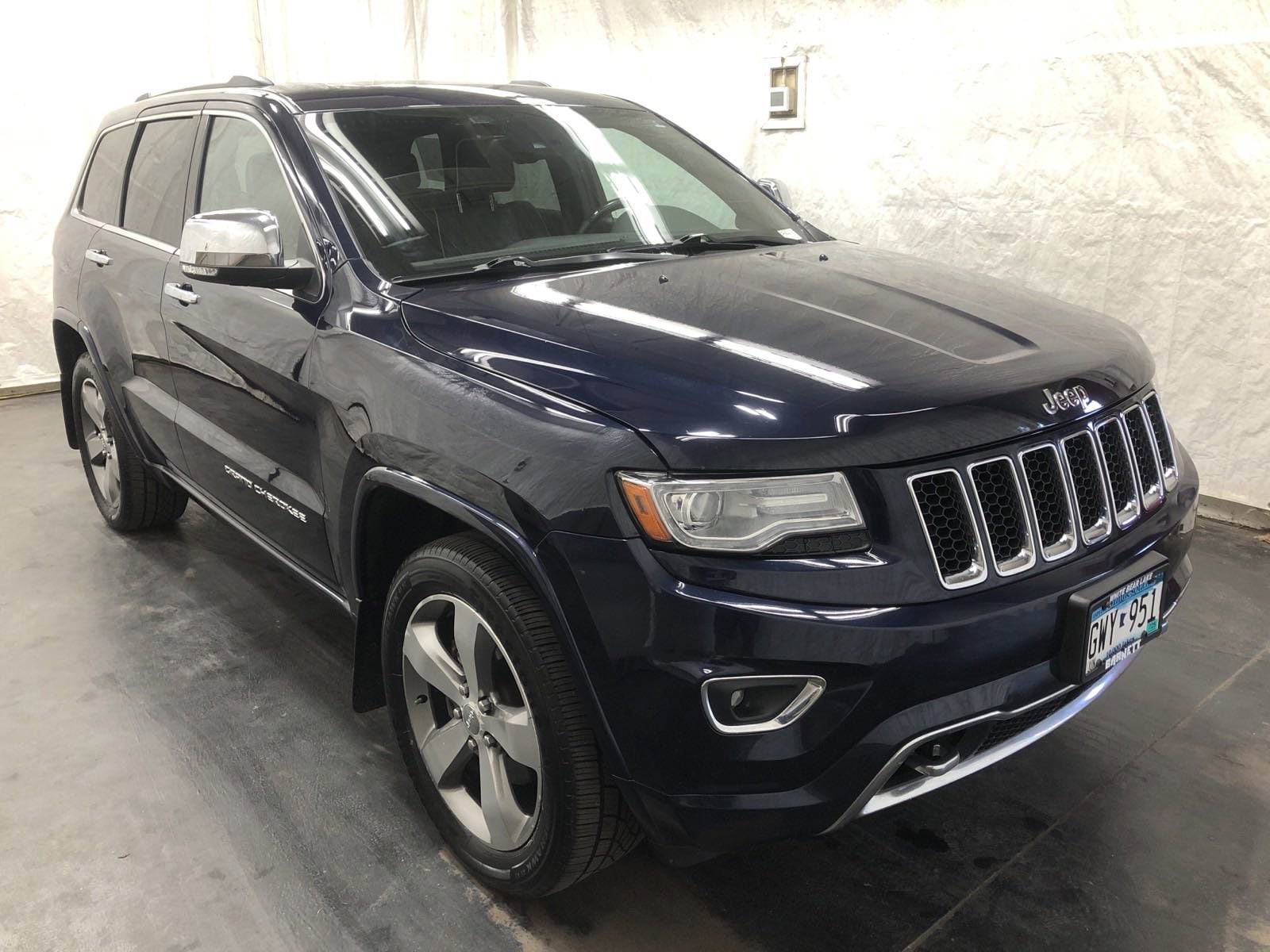 Used 2014 Jeep Grand Cherokee Overland with VIN 1C4RJFCGXEC365100 for sale in White Bear Lake, Minnesota