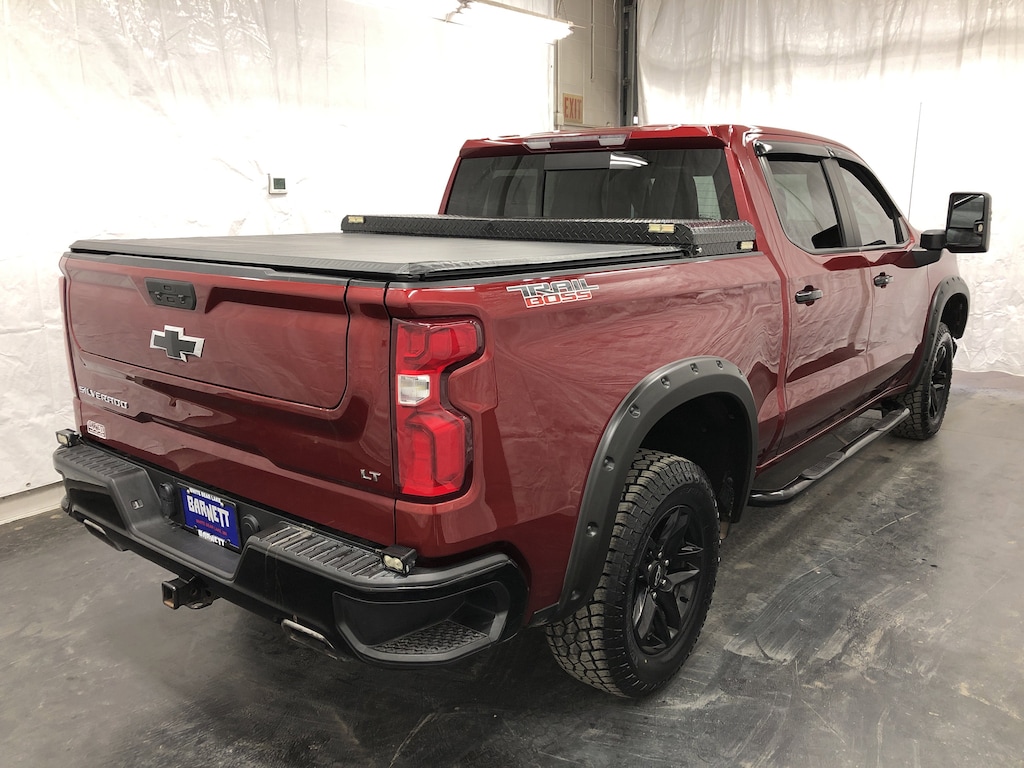 Used 2021 Chevrolet Silverado 1500 LT Trail Boss Truck Crew Cab